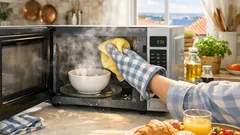 Kako očistiti mikrovalnu za 5 minuta uz paru i bijeli ocat