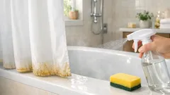 Kako očistiti tuš-zavjesu octom i riješiti se mirisa vlage u 30 minuta