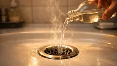 Kako ukloniti neugodan miris iz odvoda bijelim octom u 30 minuta