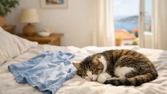 Trik s majicom: kako miris vlasnika smiruje mačku kad se mijenja rutina