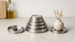 Ne bacajte metalne poklopce od staklenki: 4 trika za uredniji dom