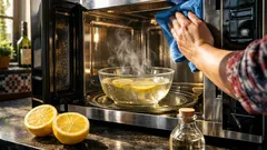 Kako očistiti mikrovalnu pećnicu za 5 minuta uz paru i bez ribanja